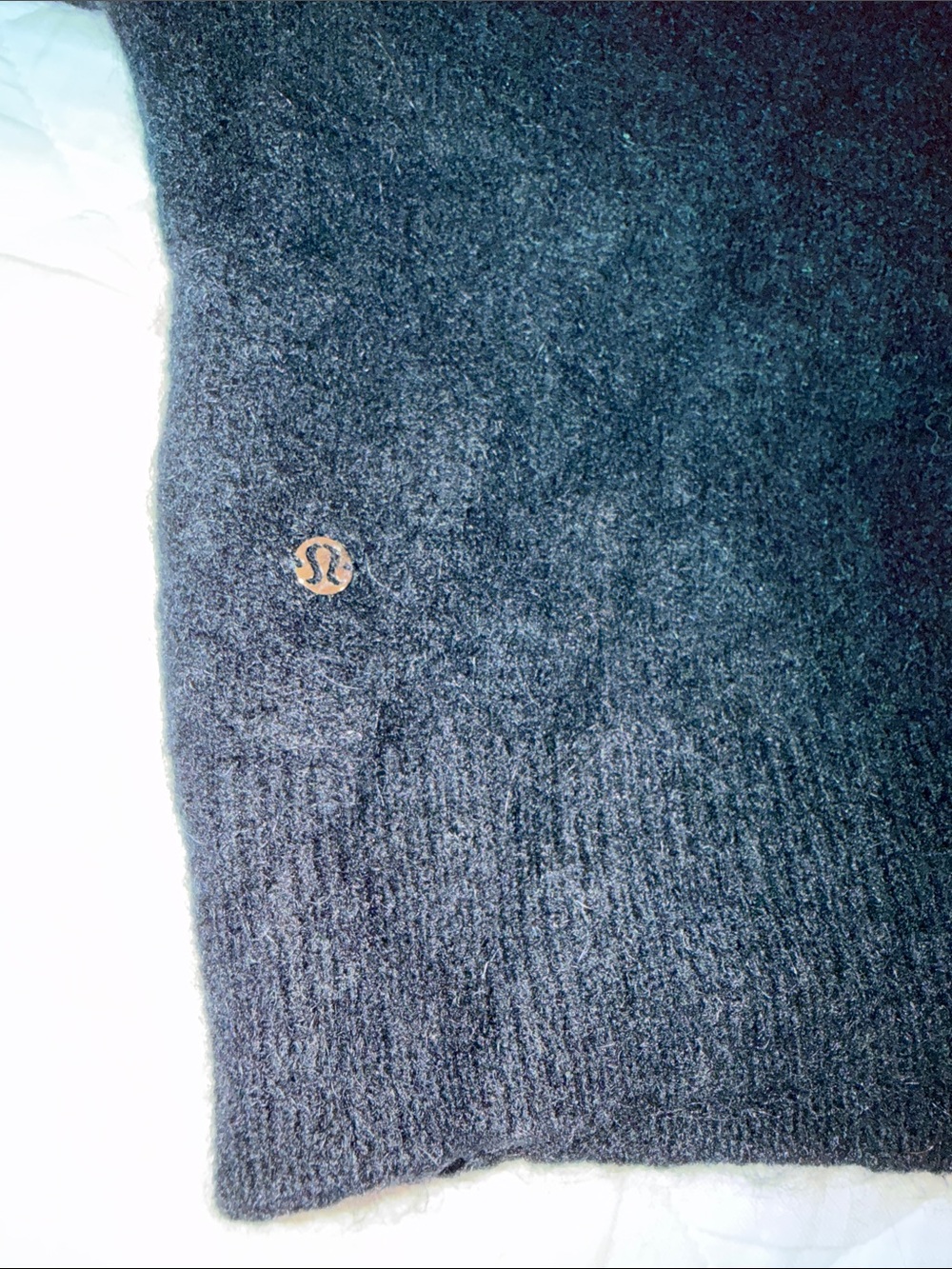 lululemon athletica Black Cropped Crew Sweater - Picture 3 of 3